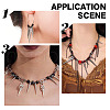 ARRICRAFT 70Pcs 7 Style 304 & 201 Stainless Steel Pendants STAS-AR0002-06-7