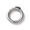 316 Stainless Steel Spring Gate Rings STAS-D303-03P-1
