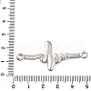 304 Stainless Steel Connector Charms STAS-Q362-07B-P-3