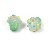 Glass Bumpy Beads GLAA-B025-01B-2