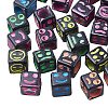 Black Craft Acrylic Beads MACR-SZ0001-36A-2