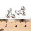 304 Stainless Steel Charms STAS-Z133-01P-3
