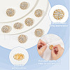Fingerinspire 14pcs 1-Hole Alloy Shank Button FIND-FG0003-17B-3