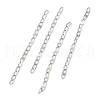 Non-Tarnish 304 Stainless Steel End Chains STAS-A085-01B-P-1
