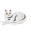 Cat Shape PVC Claw Hair Clips PW-WG79825-06-1