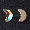 Faceted K9 Glass Rhinestone Cabochons EGLA-O007-30A-2