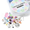 DIY Beaded Earring Bracelet Necklace Making Kit DIY-YW0006-47-3