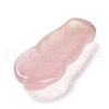Natural Pink Chalcedony Carved Pendants G-K349-04C-2