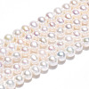 Natural Nucleated Pearl Beads Strands PEAR-N016-03B-2