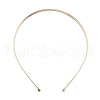 Alloy Double Hair Band Findings AJEW-WH0304-25B-LG-1
