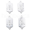 Non-Tarnish 201 Stainless Steel Pendants STAS-N098-260P-2