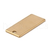 Ion Plating(IP) 201 Stainless Steel Pendant STAS-Z038-01G-B-4