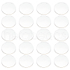 Flat Round Acrylic Chassis Display Pedestals DIY-FG0005-55A-1