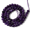 Natural Quartz Beads Strands G-R479-6mm-07-2