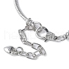 Ocaen Theme European Beads Charm Bracelet Set for Women BJEW-JB11587-01-4