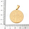Ion Plating(IP) 304 Stainless Steel Pendants STAS-A053-24C-G-3