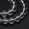 Natural Quartz Crystal Beads Strands G-K285-04-8mm-3