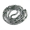 Baking Painted Transparent Glass Beads Strands DGLA-N011-4mm-07-2