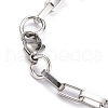 Tarnish Resistant 304 Stainless Steel Paperclip Chains BJEW-Z011-03P-2