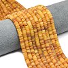 Natural White Jade Beads Strands G-P575-B14-6x1mm-03-1