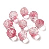 Transparent Glass Beads GLAA-D025-03L-1