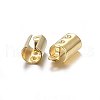 304 Stainless Steel Folding Crimp Ends STAS-F174-35G-B-2