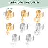 304 Stainless Steel Rings RJEW-UN00025-3
