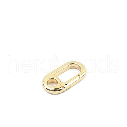 Alloy Spring Ring Clasps PW-WGE185D-02-1