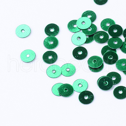 Ornament Accessories Plastic Paillette Beads X1-PVC-R014-4mm-04-1