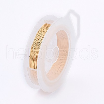 Round Copper Wire for Jewelry Making CWIR-WH0001-0.4mm-07-1-1