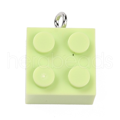 Resin Pendants RESI-E017-A01-1