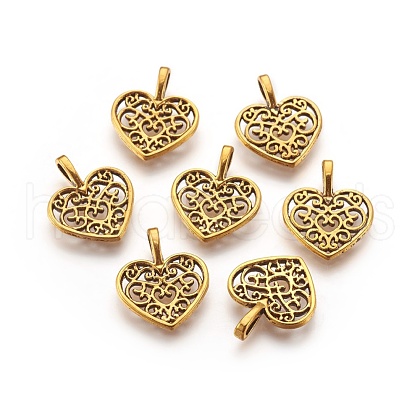 Alloy Pendants PALLOY-2332-AG-FF-1