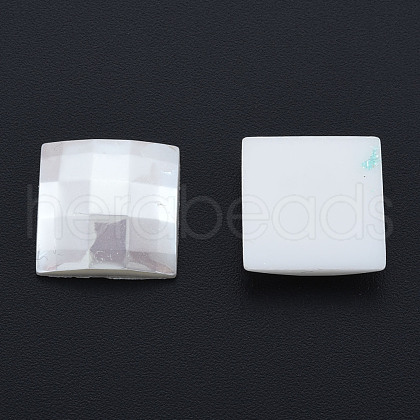 ABS Plastic Imitation Pearl Cabochons KY-N015-35-1
