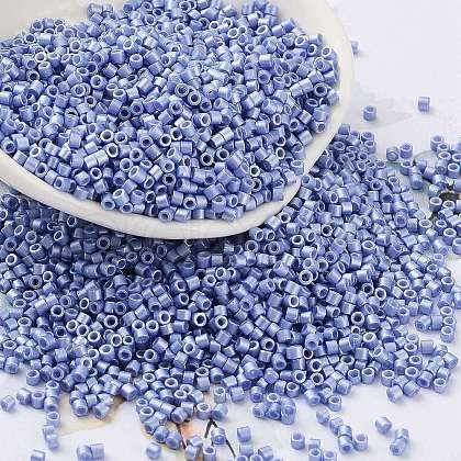 Baking Paint Glass Seed Beads X-SEED-S042-15B-35-1