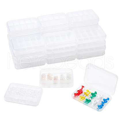 5 Grids Plastic Storage Boxes AJEW-WH0534-32-1