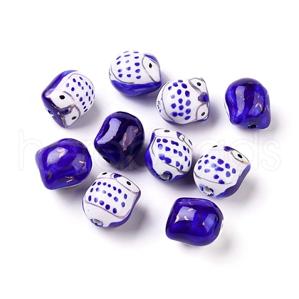 Handmade Porcelain Beads PORC-S447-08-1