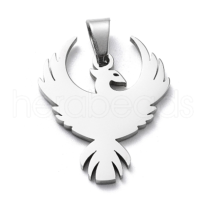 Non-Tarnish 304 Stainless Steel Pendants STAS-D036-13P-1