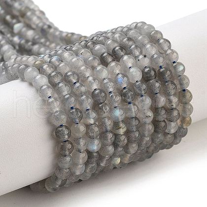 Natural Labradorite Beads Strands X-G-G140-D02-02-1