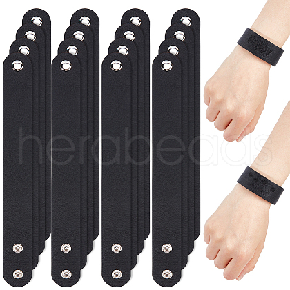 Leather Adjustable Cord Bracelet DIY-WH0002-28A-1