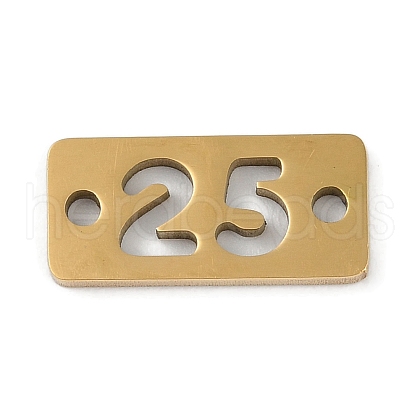 304 Stainless Steel Connector Charms STAS-L279-020G-1