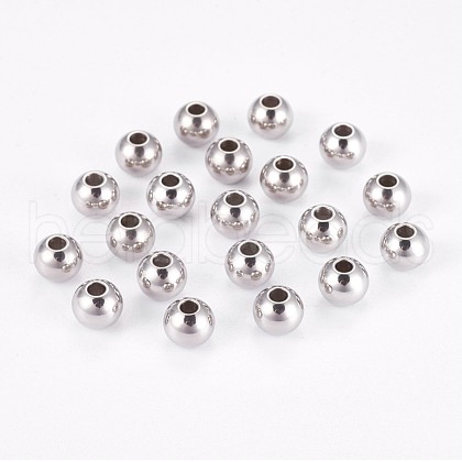 Tarnish Resistant 202 Stainless Steel Rondelle Spacer Beads STAS-F094-06B-P-1