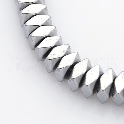 Electroplate Non-magnetic Synthetic Hematite Beads Strands G-J224B-08-1