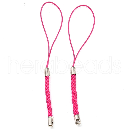 Polyester Cord Mobile Straps FIND-G063-02P-09-1