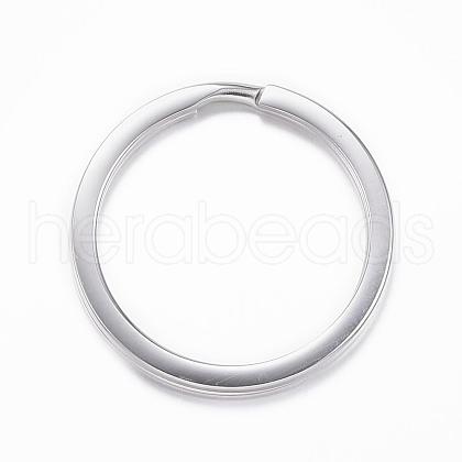 Tarnish Resistant 304 Stainless Steel Split Key Rings STAS-H383-29P-1