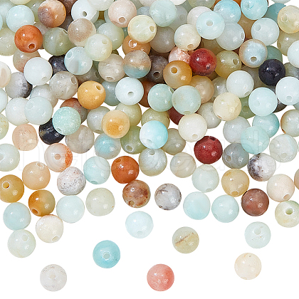  3 Strands Natural Flower Amazonite Beads Strands G-NB0004-43-1