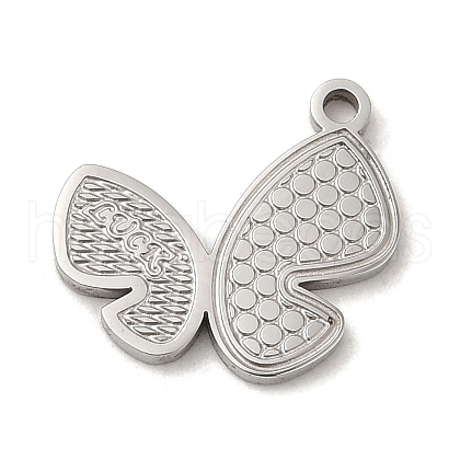 Non-Tarnish 304 Stainless Steel Pendants STAS-Q301-23P-1