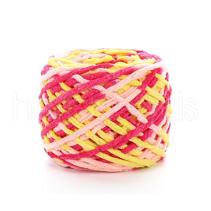 Polyester Wool Chunky Yarn YCOR-PW0001-004A-31-1