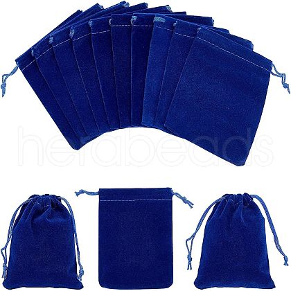 Rectangle Velvet Pouches TP-NB0001-15B-1