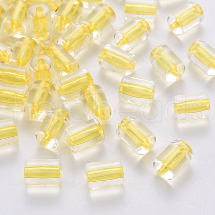 Transparent Acrylic Beads TACR-S154-17A-81-1