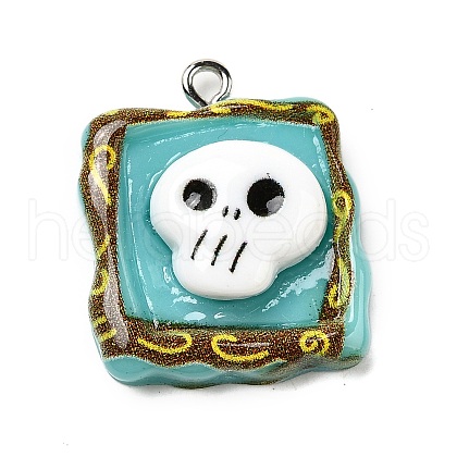 Oapque Resin Pendants FIND-I044-13-1